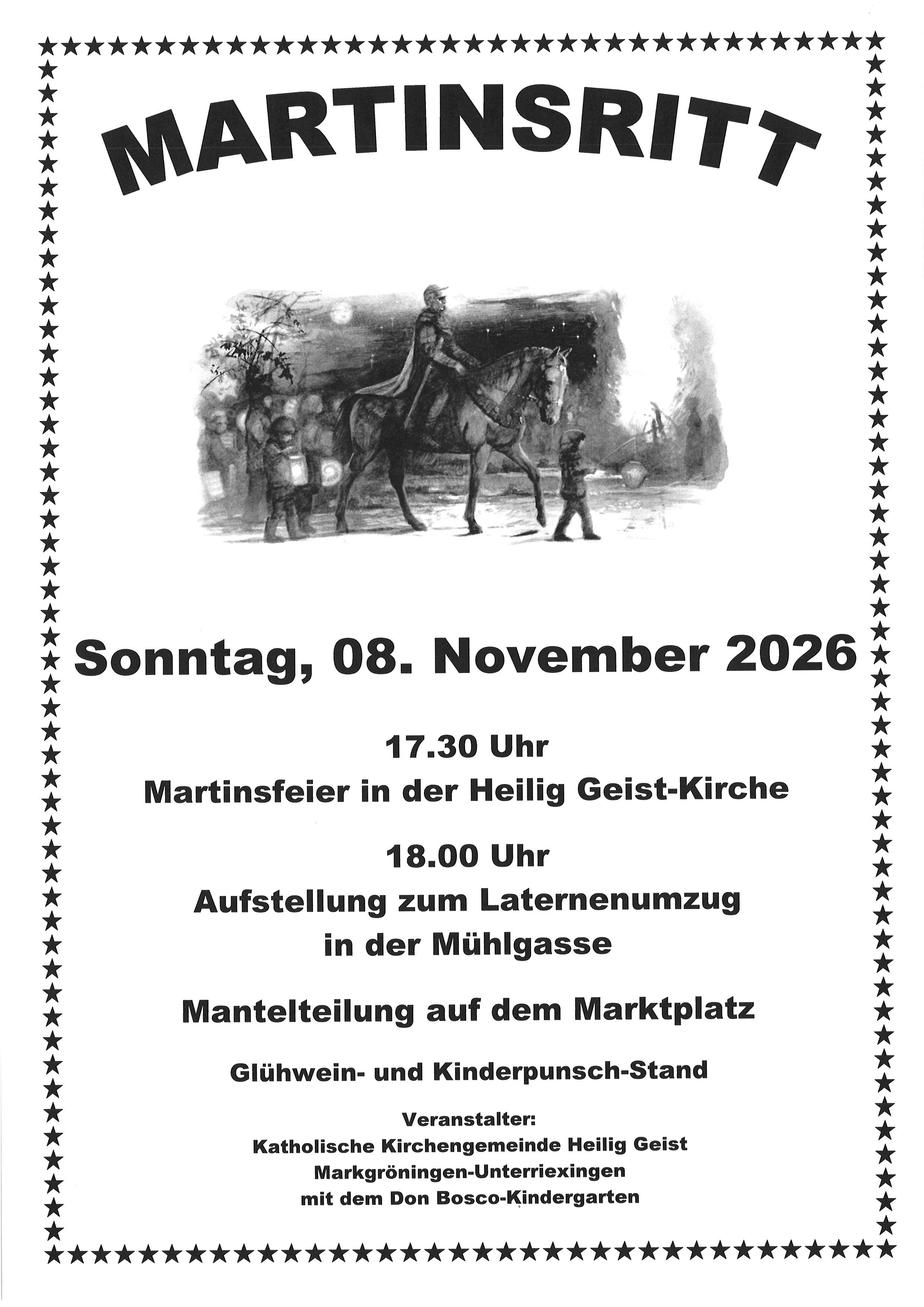 Martinsritt 2026